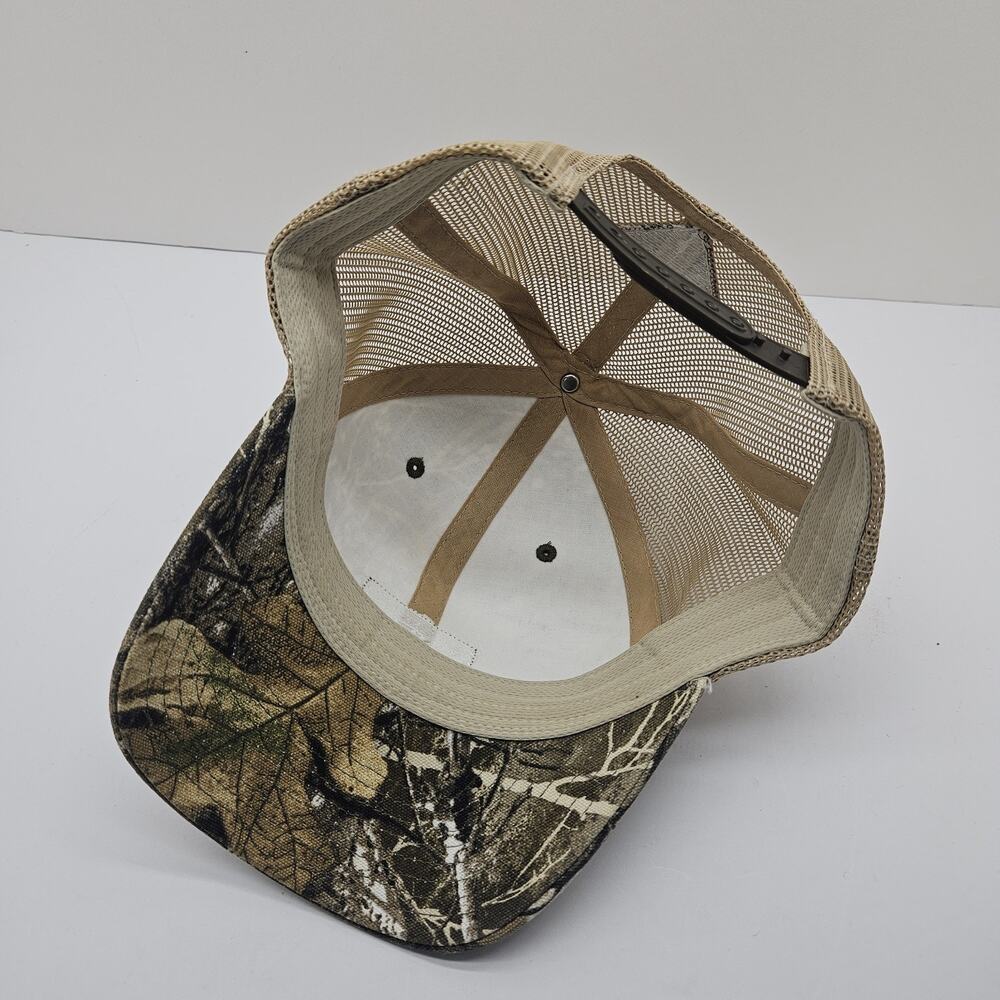 Columbia PHG Hat Mens Camo Hunting Camouflage Mesh Brown Cap - Picture 5 of 5